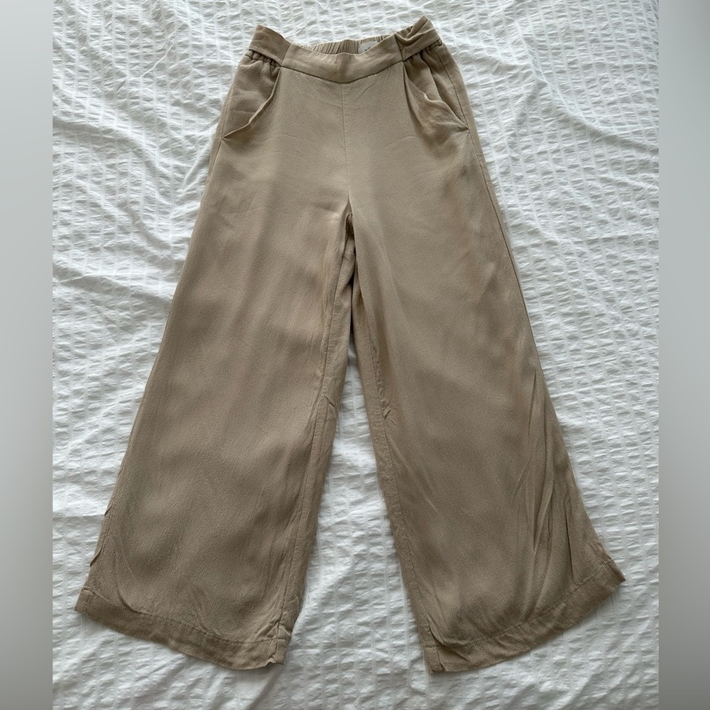 Aritzia Wilfred Faun Ankle Pant